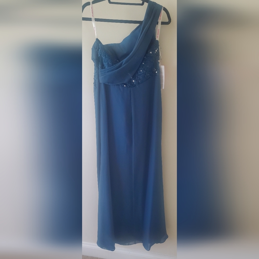NWT JJ's House! - Ink Blue, Sequin - Gown - Size 12 - Picture 4 of 6